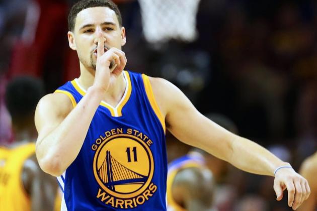 benj21bllin's tweet photo. What the best player in league/ever to live ever has to say to the haters at this moment #klayjamin #Chefklay http://t.co/u4XxkUpyOL