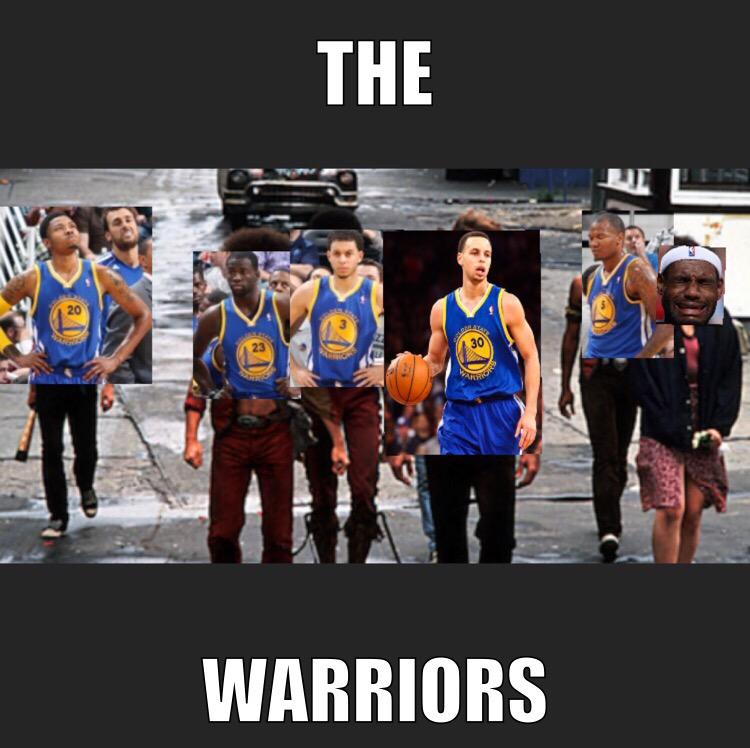 D_shiznit1's tweet photo. The Warriors. Been waiting to do this for the whole series. #stillALaker just don't like the cavs. @warriors @cavs http://t.co/cRCJNiVFcz