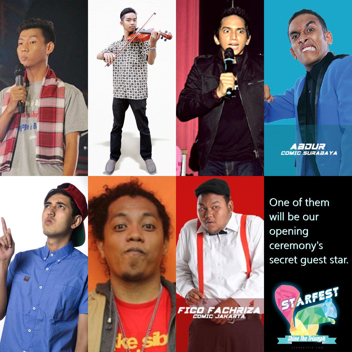one of them will be our headliner on #STARFEST15's opening ceremony. guess who?