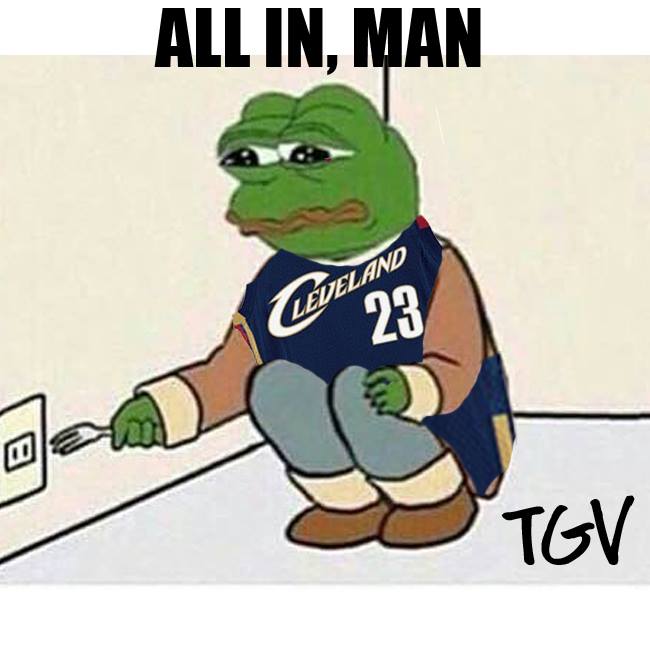 Xomunoz23's tweet photo. Cleveland fans right now. @mikescriba http://t.co/Tvkrfjw8tj