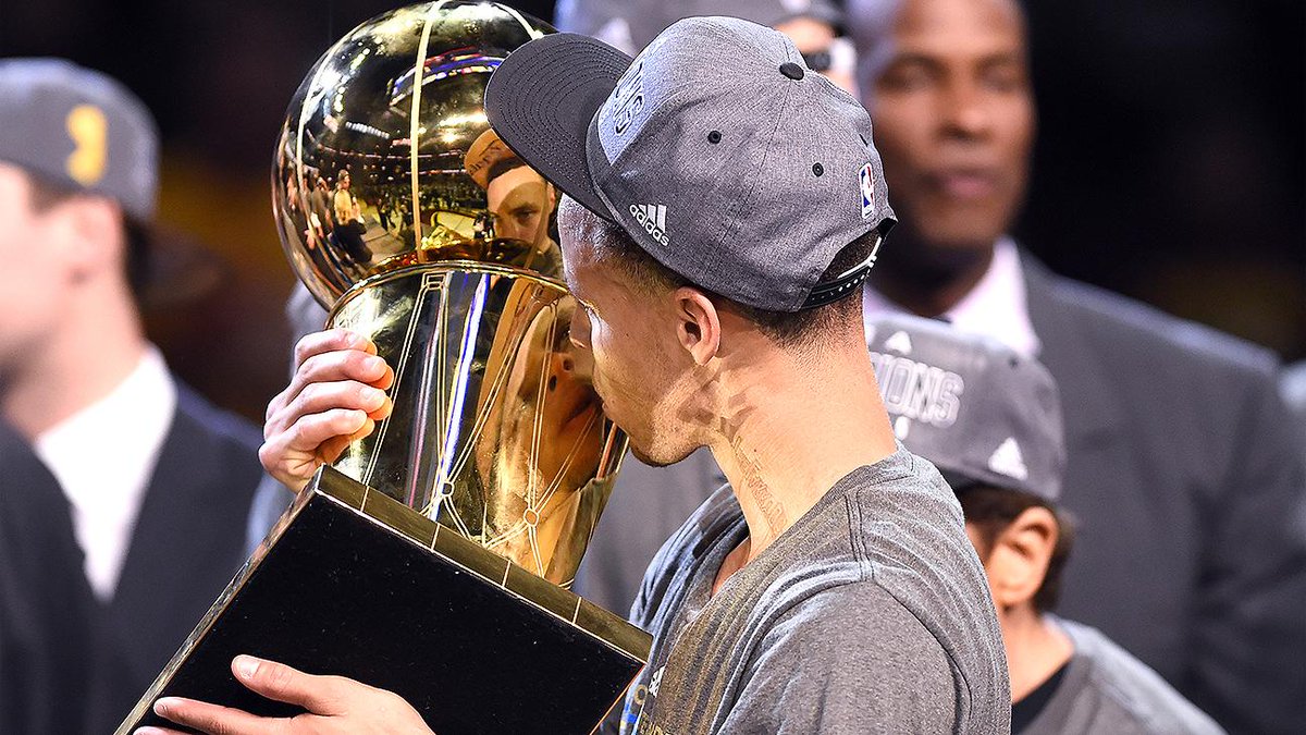 espn's tweet image. Steph Curry is the 3rd PG ever to win MVP and a title in the same season. He's #LiveOnSC: es.pn/1HRwt2y