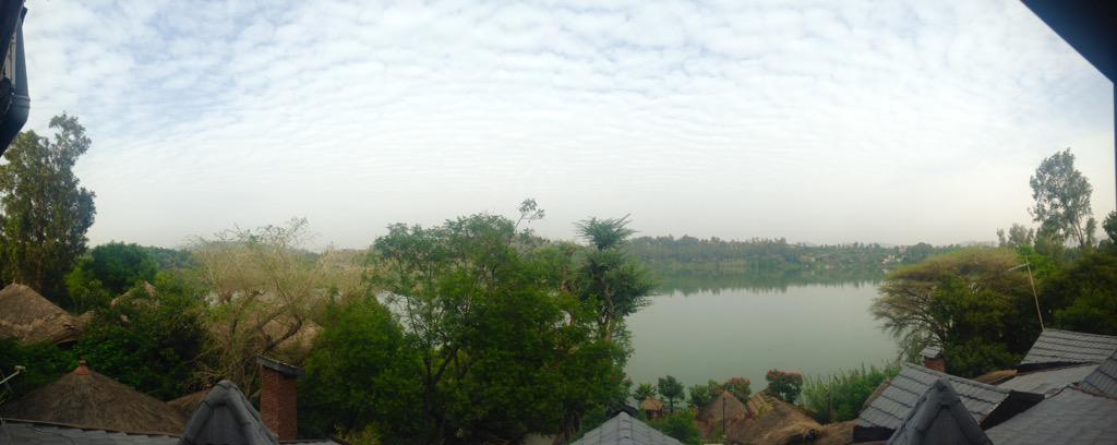 Morning view over Lake Babogaya #Ethiopia from @LiesakResort #lp