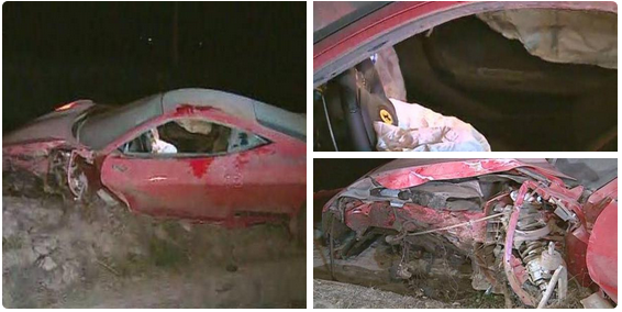 voetbalzonenl's tweet image. Arturo Vidal schijnt met de schrik te zijn vrijgekomen bij een auto-ongeluk in Santiago. Heftig!