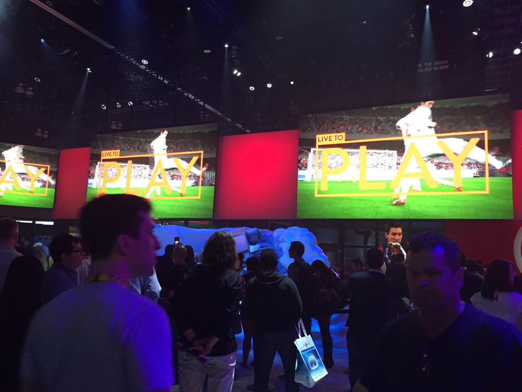 tweetamaki's tweet image. @EA @EASPORTS @E3 #E32015 #LiveToPlay #5mmled