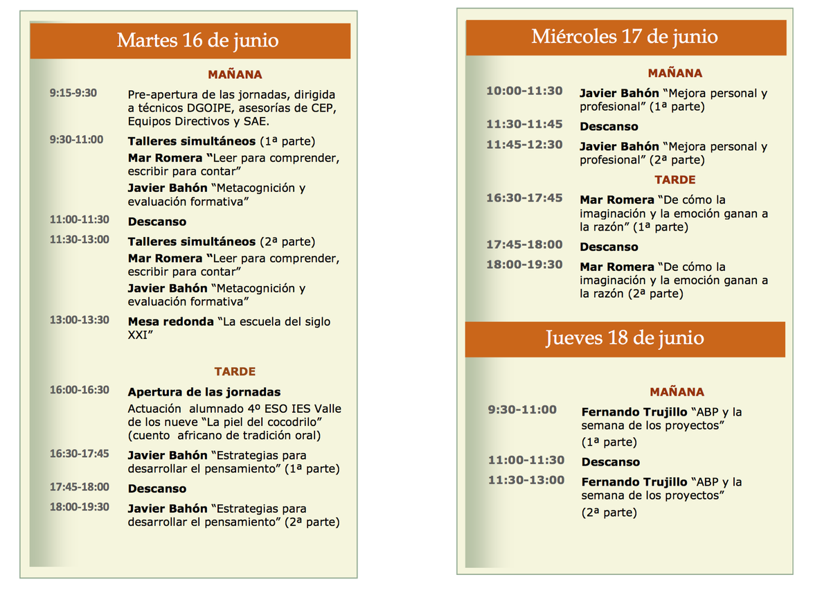 #20ceptelde Hoy continúan las jornadas en Telde.
Síguelas en directo. www3.gobiernodecanarias.org/medusa/mediate… …
