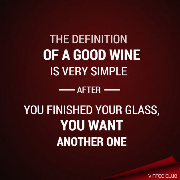 "<a href="/VintecClub/">The Vintec Club</a>: The #Definition of a good #wine? You just want another glass!
<a href="/DemiCassiani/">Demi Cassiani</a> @Wineman1960 <a href="/winewankers/">The Wine Wankers 🍾🤛🎉🥂</a> "