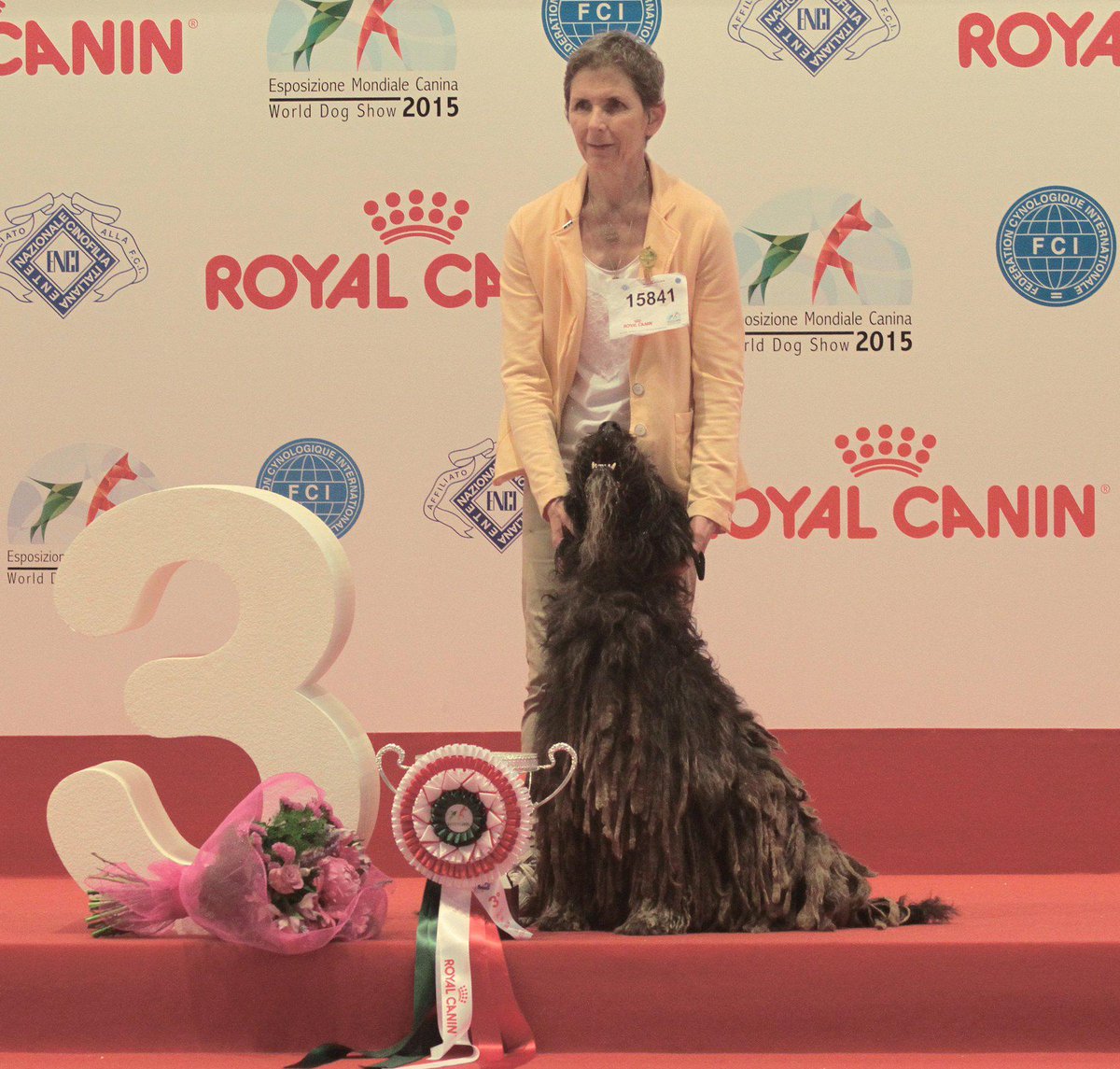 WdsMilano2015's tweet photo. What happened at #WDS2015IT - The podium of the Italian Breeds!
Il podio del Best in Show Razze Italiane! http://t.co/F8vcvfO6s2