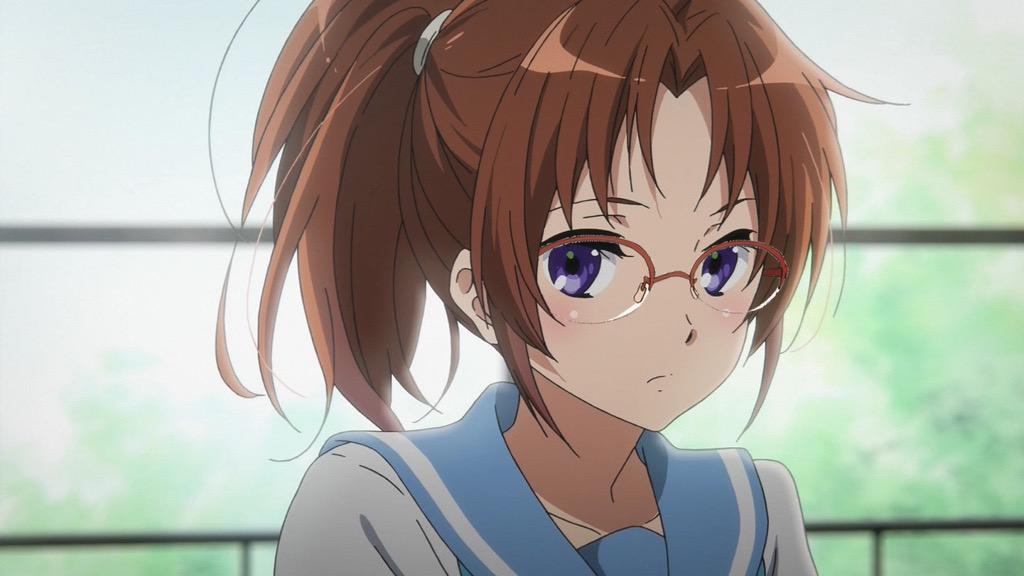 地底人かきたま Twitterissa 5 そして完成 というわけで 赤縁メガネをかけた 夏紀先輩です メガネかけると更にぐう可愛いですねぇ 知的さもプラスされてこれは良い ではみなさん この講座を生かして推しキャラをメガネっ娘にしちゃいましょう ぇ Http