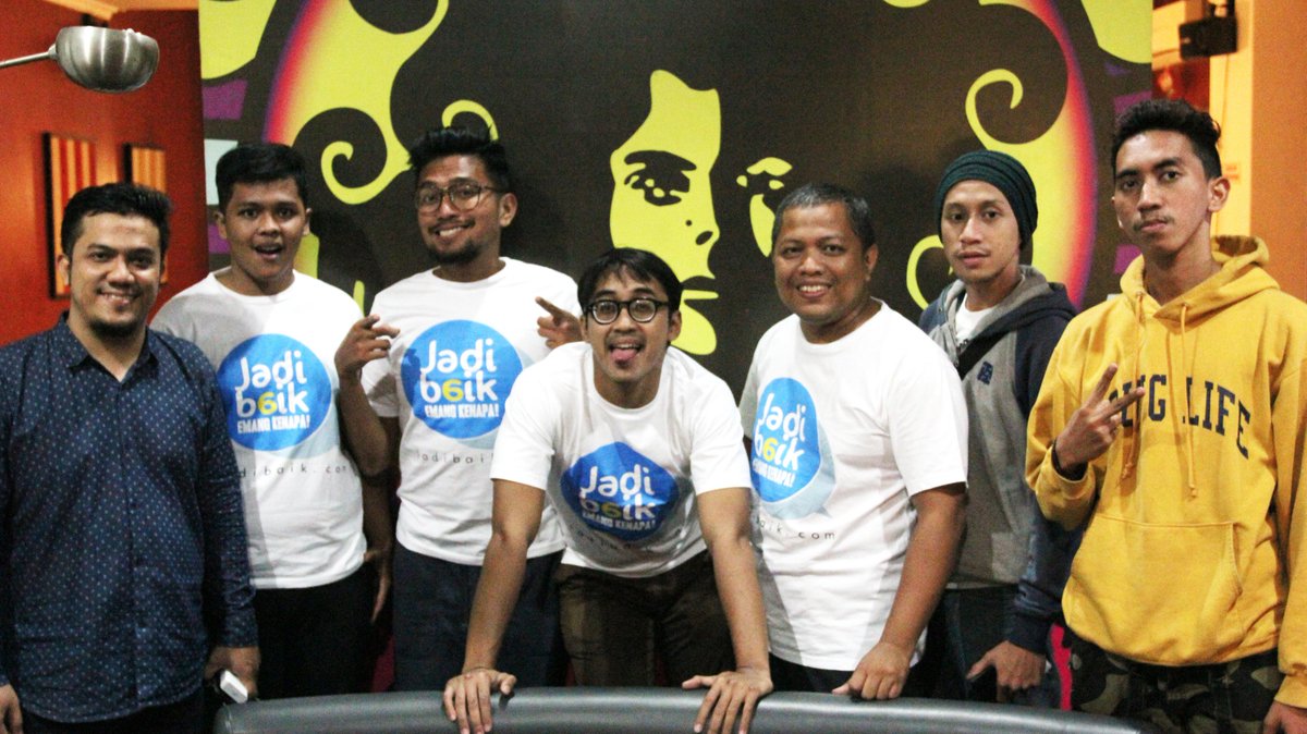 shooting jadibaik with imam darto &amp; danang postman ;D