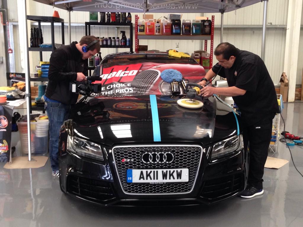 MalcoPresta's tweet photo. Billy Martinez working his magic at our recent Detailing clinic in Milton Keynes. http://t.co/RHcFh0PEmm