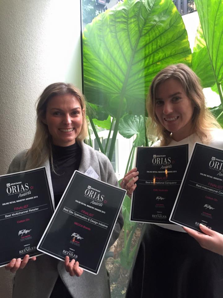 lisazoepowell's tweet photo. @eretailer @Amblique Thanks, great day &amp; congrats to our fabulous clients @CottonOn @MeccaCosmetica  &amp; @EMUAustralia http://t.co/S5n3fjtam5