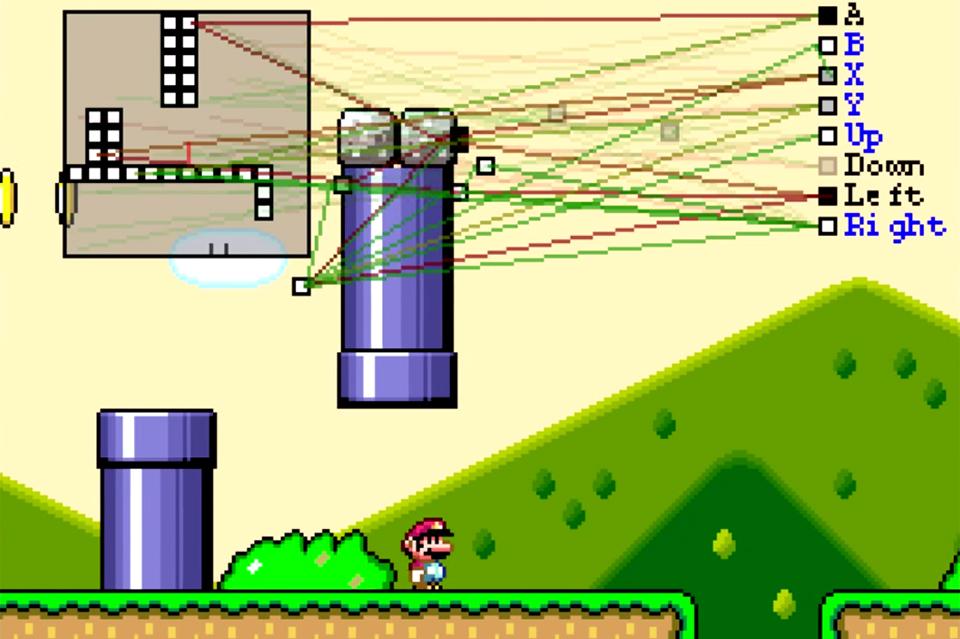engadget's tweet photo. Artificial intelligence learns Mario level in 34 attempts http://t.co/IWxHwaJnjJ http://t.co/pF3OJCUYwE