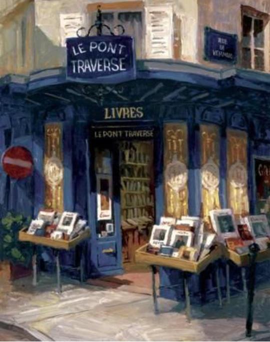 MonoklEdebiyat's tweet photo. Paris'te Bir Kitapçı, George Botich. #EdebiResim http://t.co/ULOrSfWeFZ