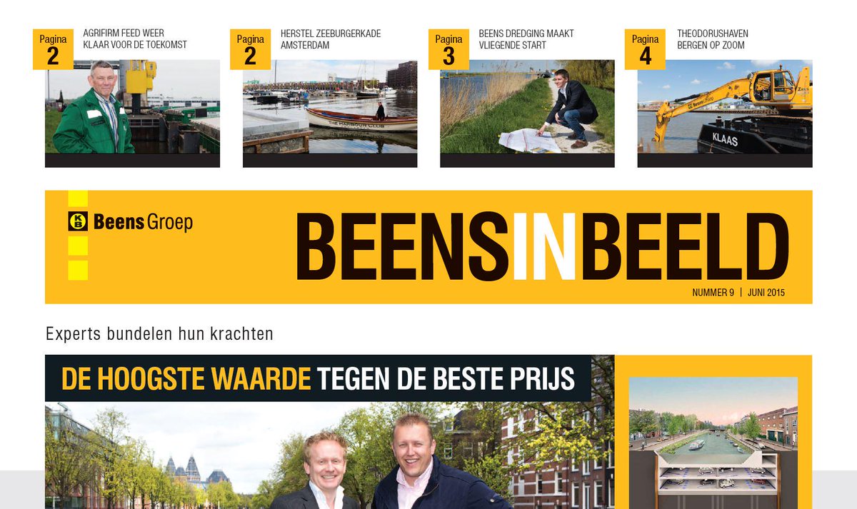 Onze nieuwsbrief editie juni 2015 van 'Beens in Beeld' is uit. Lees deze hier!
bit.ly/1IOwfb3
