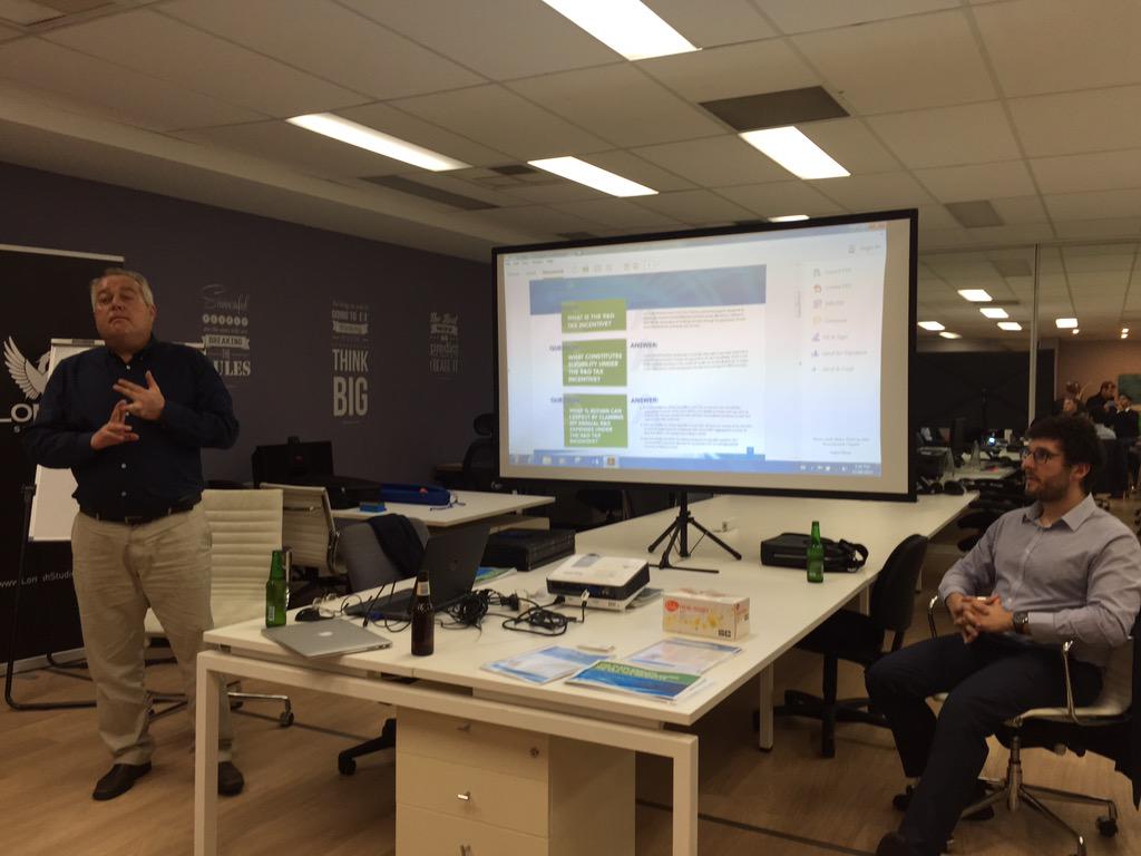 Hearing from TCF Services re R&amp;D Concession fails: you can claim salary, u can structure sweat equity 2 claim...