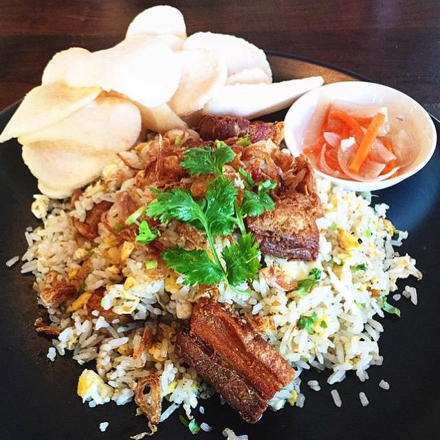 You gotta love this one! Try our crispy pork belly fried rice 👍👍👍