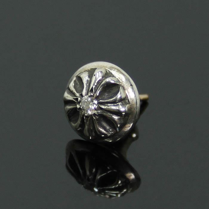 プレストン クロムハーツ Chrome Hearts 中古 クロスボールスタッドピアス ダイヤ入 カジュアルなクロスボールのフォルムをピリッと引き締めるかのようなダイヤ Http T Co Vashju0q9w Http T Co Dry77q00ai