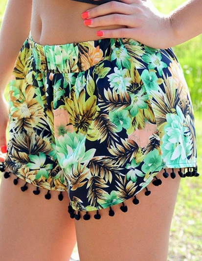Short tropical de bolitas!