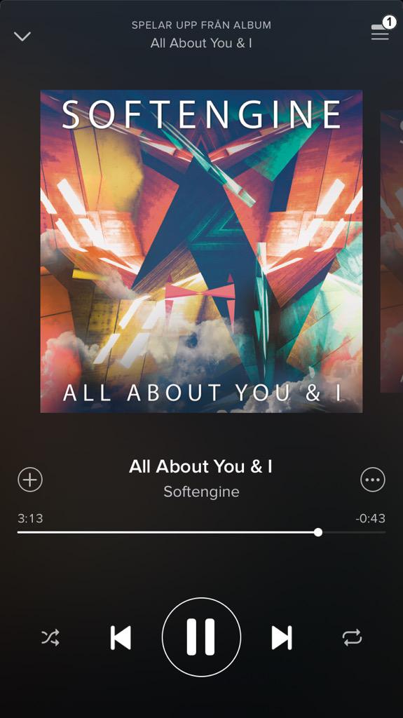 swesoftengine's tweet image. I've been up all night long listening to All About You &amp;amp; I, this song is absolutely brilliant! @Softengineband