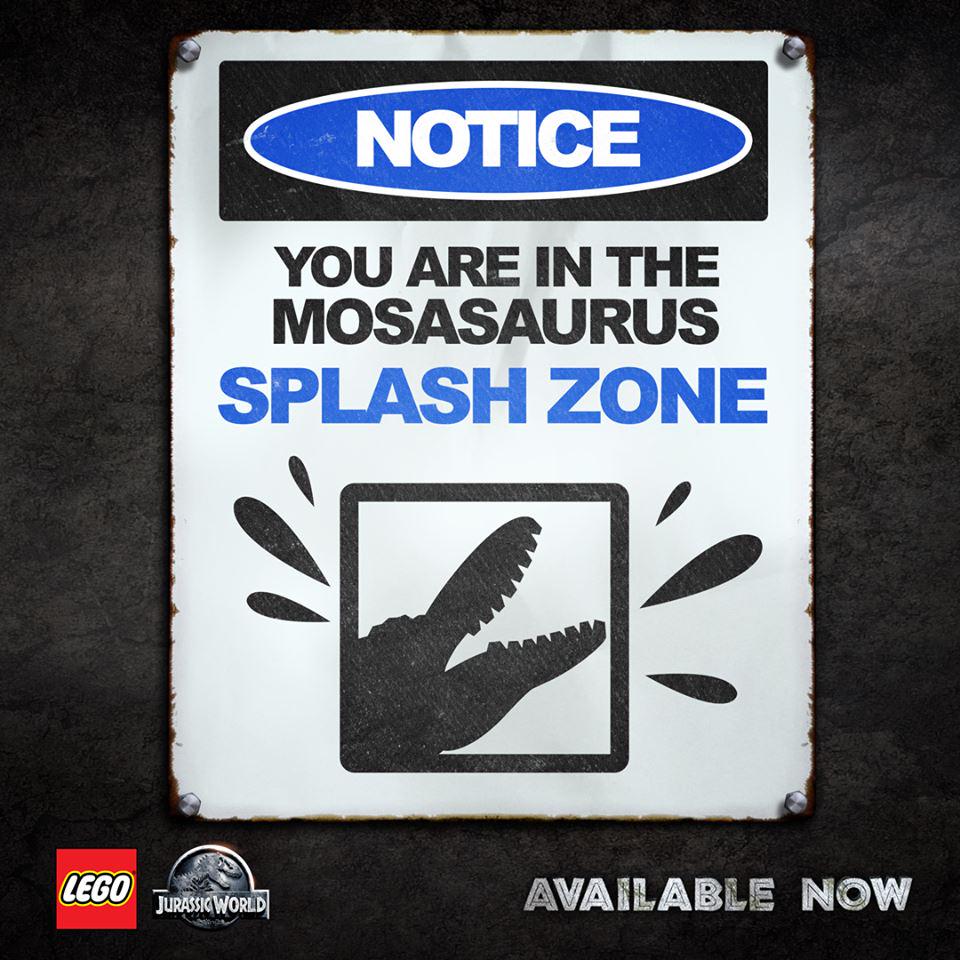 There's a front-row spot just for you in #LEGOJurassicGame​. Don't forget your poncho! -- bit.ly/LEGOJurassicWo…