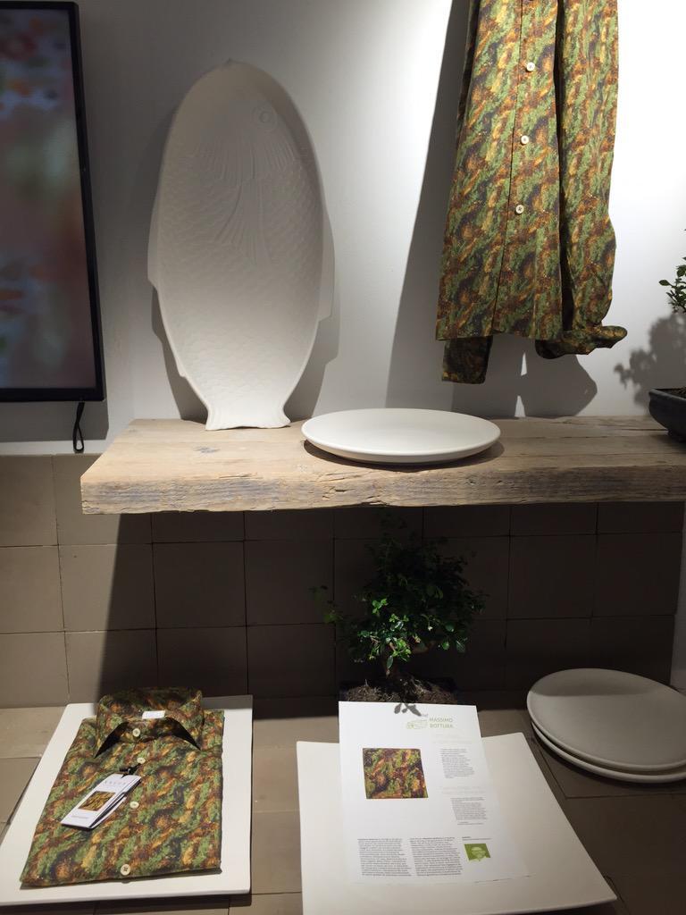 wonderlandmag's tweet photo. @XacusShirts @Sosweetpr lovely to meet Benny at the stand ! Beautiful collection of shirts presented at Pitti SS16 . http://t.co/1eQSCjPMAG