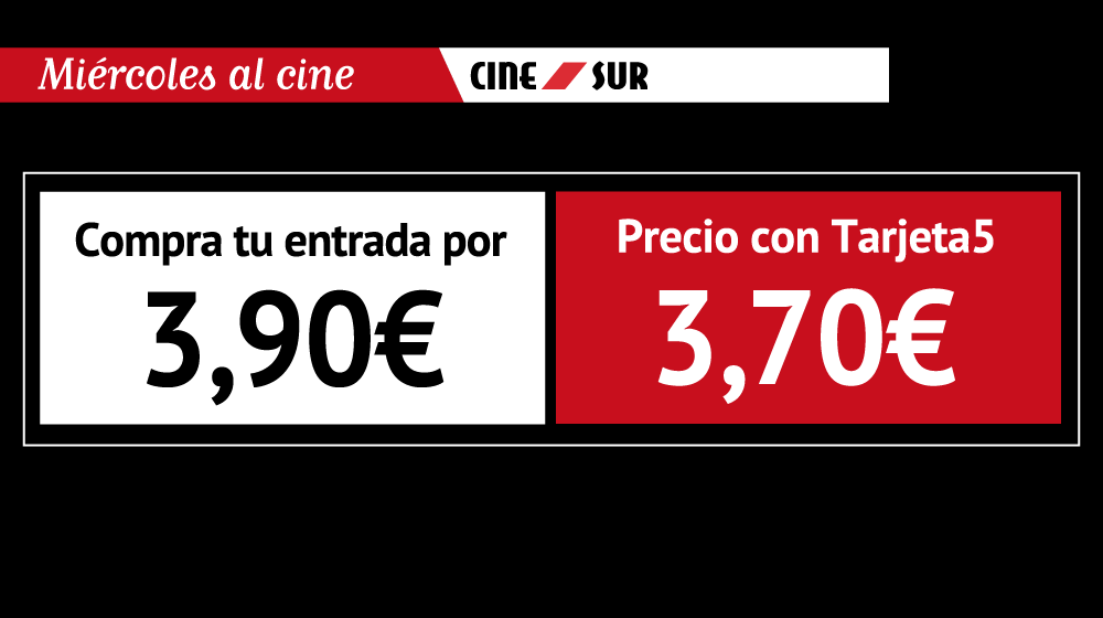 mk2cines's tweet photo. ¡Hoy puede ser un día de #cine!
Vente a disfrutar de las mejores pelis a precio especial, ¡3D incluido! 
#Cinesur http://t.co/PWJQU0YlVq
