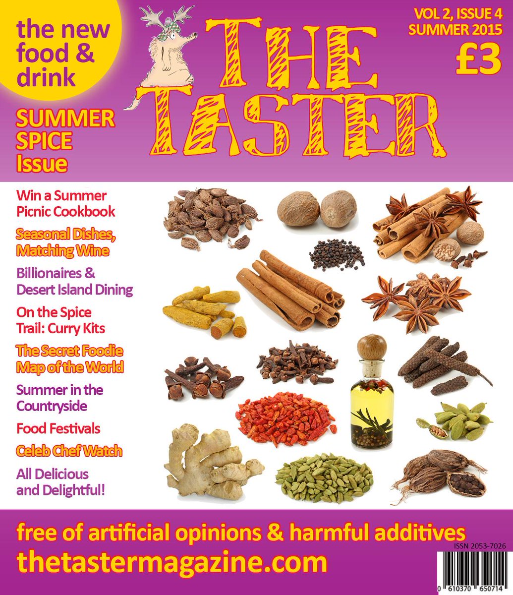 See the #Spices cover of our new issue. Makes us wanna get #cooking

#CookingUpSummer