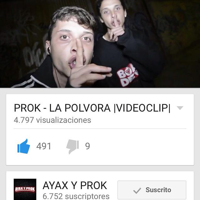 DtsProk's tweet photo. Casi 5000 visitas en 24 h!!!!praaaaa. #rapdon'tstop#muchorapppp#ayaxyprok#lapolvora#quierensercalleperonopueden http://t.co/DJgdiA9el0