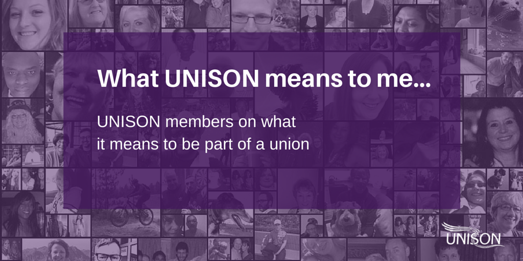 UNISONconf's tweet photo. What being in a union means to me....  #uNDC15 https://t.co/sIyZcagqZo #StrongerInUNISON http://t.co/1aXGdfONbg