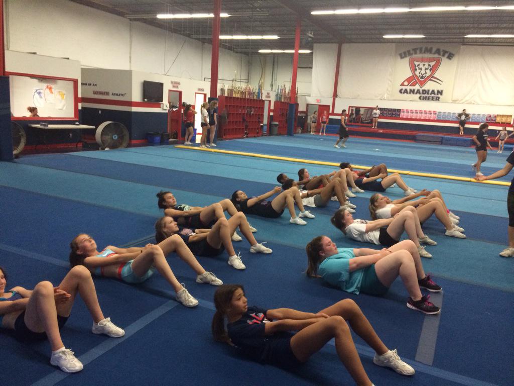 UCC_Lions's tweet photo. Conditioning is fun! We promise! #StrongerTogether #conditioningfun #beultimate http://t.co/Uky6n5v7Jb