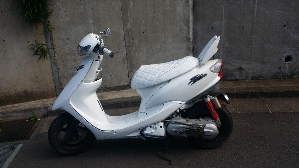 横浜からjog zr エボリューション 売ります デイトナ赤CDI、ハイ