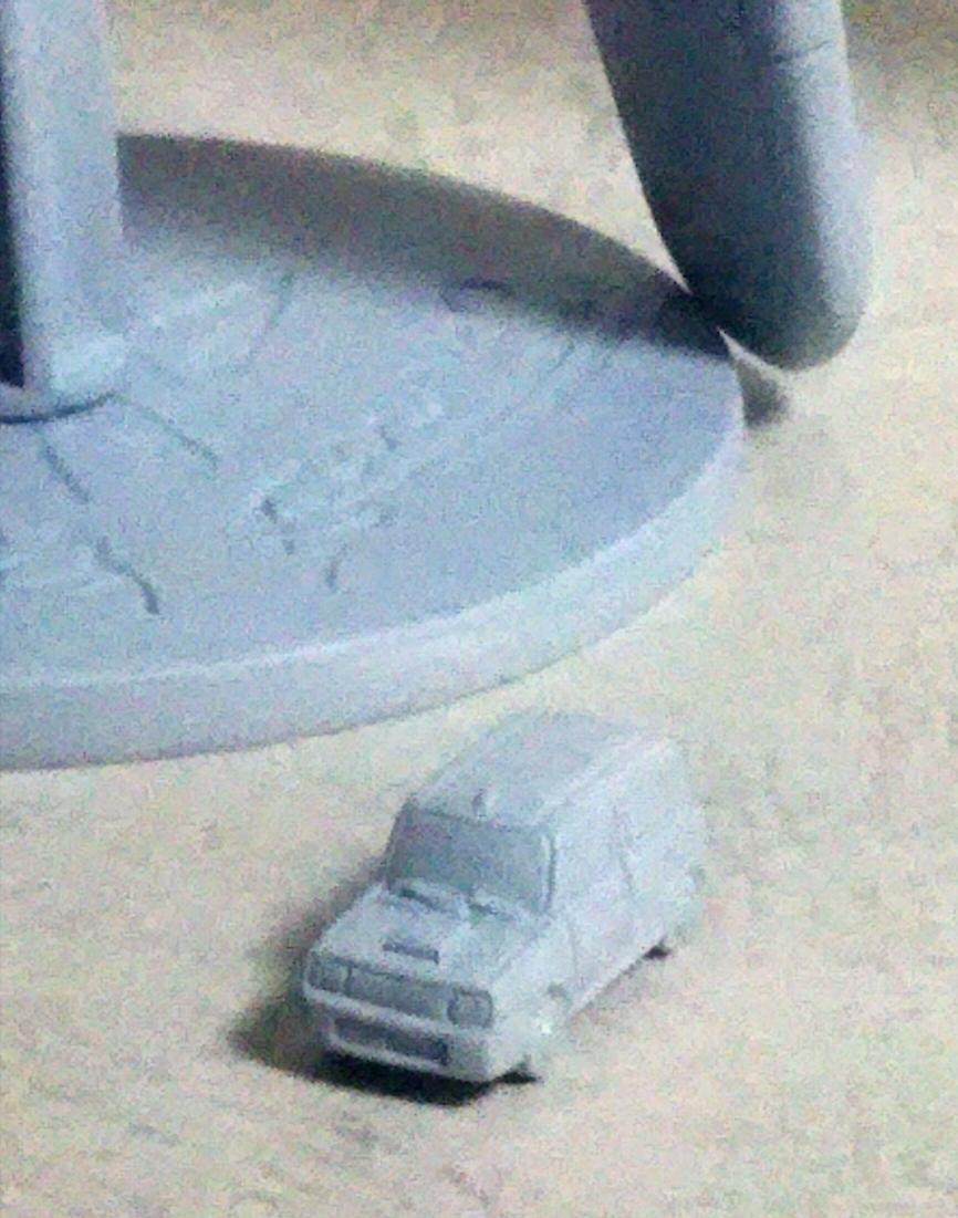 まん点工房 まん点工房 ダイミダラー シリーズ南極8号のオマケは 楚南恭子の車だ 1 0の同スケールだぞ Midara Http T Co P4eez9zuzb