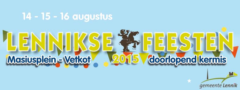 Noteer alvast 14, 15 en 16 augustus in je agenda! #LennikseFeesten