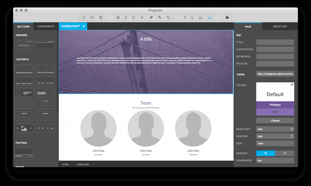 Pingendo's tweet image. #getbootstrap color palettes editor is online. Enjoy! trello.com/c/ba1lvAwI