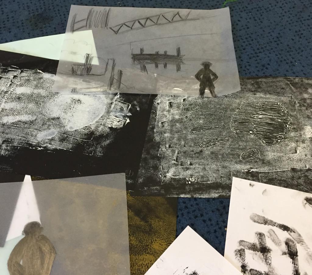 MAGlearning's tweet image. Holy Family College Yr10&apos;s were definitely Getting under the Skin of our session. #magstaff #maglearn #imagetotext