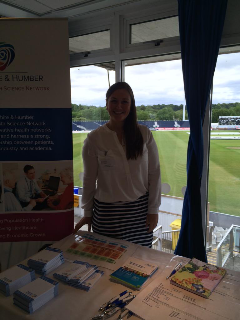 Come and have a chat with the lovely Lynsey from Yorks & Humber AHSN @AHSN_NENC #mentalhealthNENC