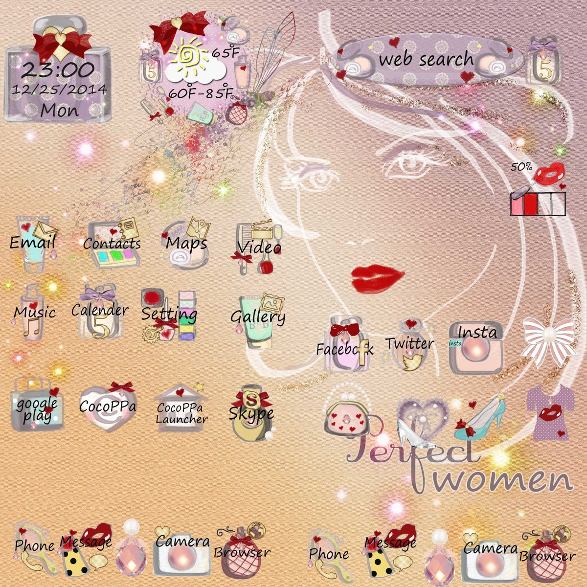 CocoPPaLauncher's tweet photo. Beautiful♡Check it out;) http://t.co/4M4057lZPU #cocoppa #cocoppa_launcher #beautiful #cuteicons #followme #free http://t.co/hBNxBjG8zx