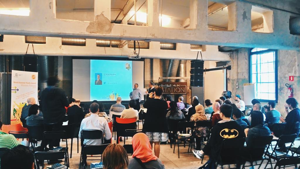 ooooooolucas's tweet image. Que comecem os trabalhos no último dia do World Summit Youth Award. #WSYA #TakeAction