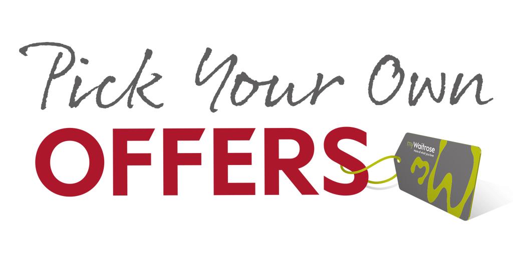 Waitrose & Partners on Twitter "Introducing Pick Your Own Offers, from