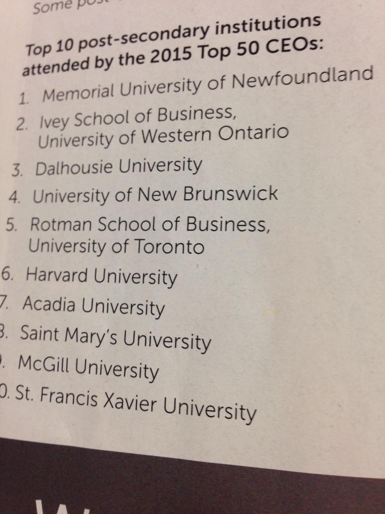 danielleep_xo's tweet photo. Another reason to be proud I'm a memorial alumni! @MemorialU @MUNBusiness @Commerce2015 http://t.co/cN5E8LLmxO