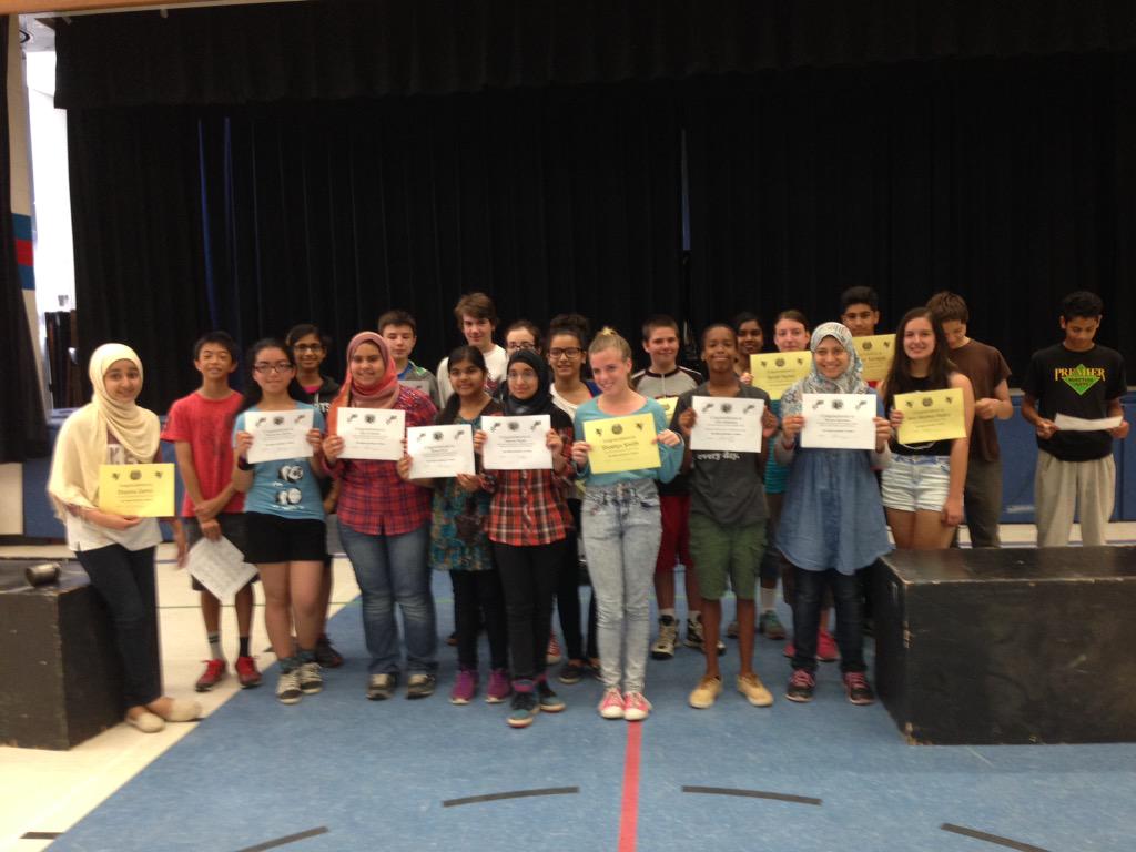 Congratulations to the Gr 8 Character award recipients for June!@hillsidehornet <a href="/homelands323/">Homelands Sr. PS</a>