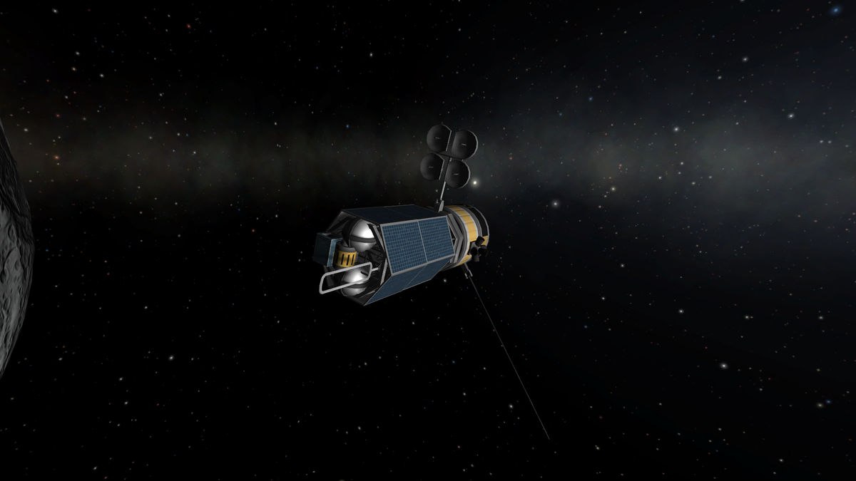 TantaresST's tweet photo. First functional use of the Apollo communication dish. Low tech Mun orbiter.
16/06/2015 http://t.co/abJaE50eky