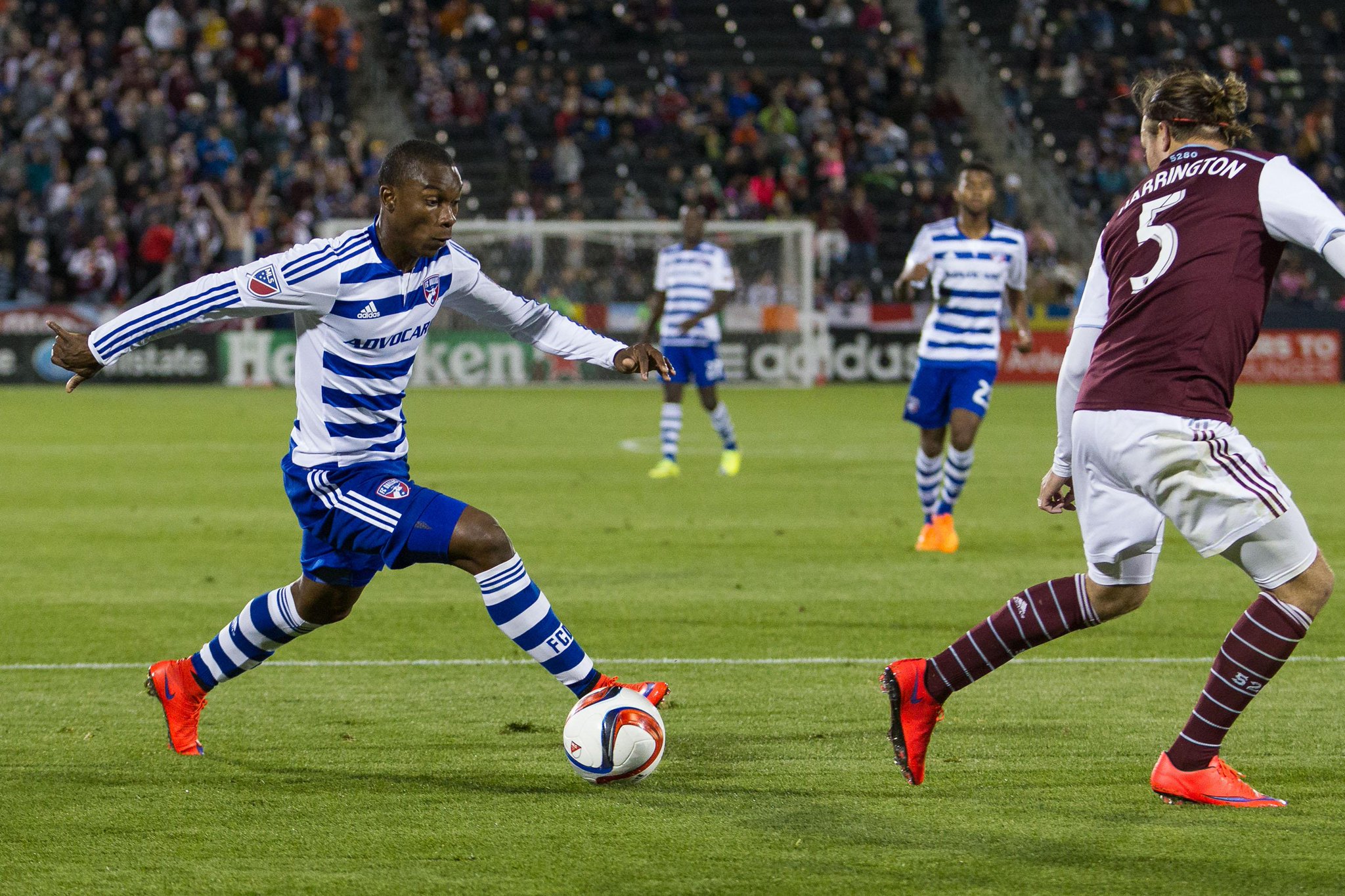 The terror of every defense. Happy 23rd birthday to Fabian Castillo! 