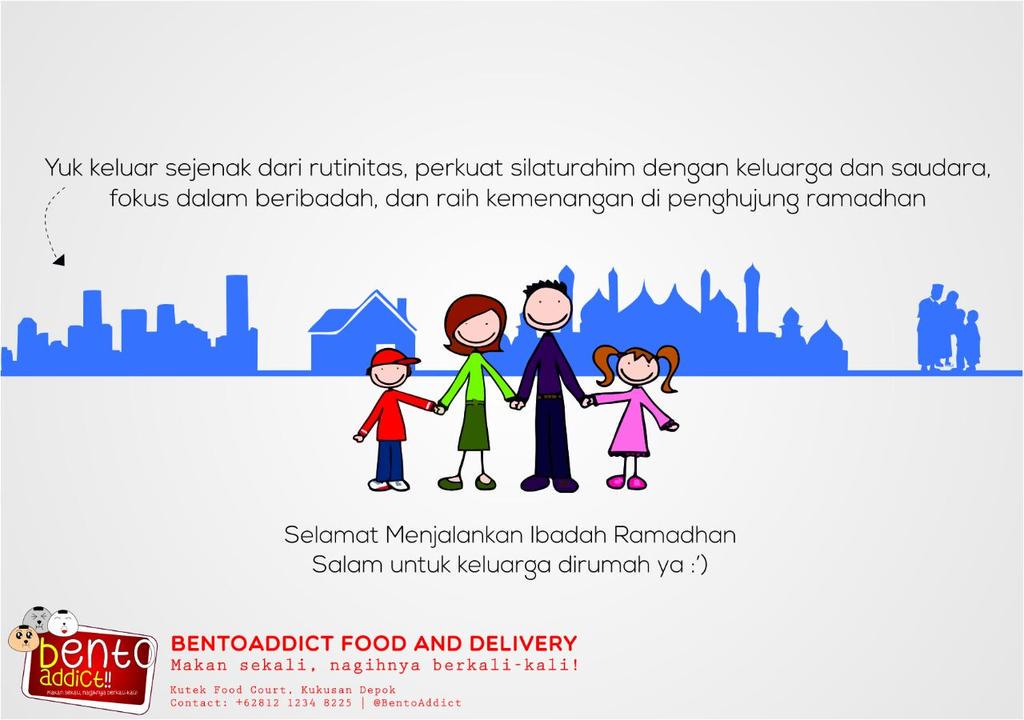 Selamat menjalankan ibadah ramadhan tweeps, salam untuk keluarga dirumah yah :')