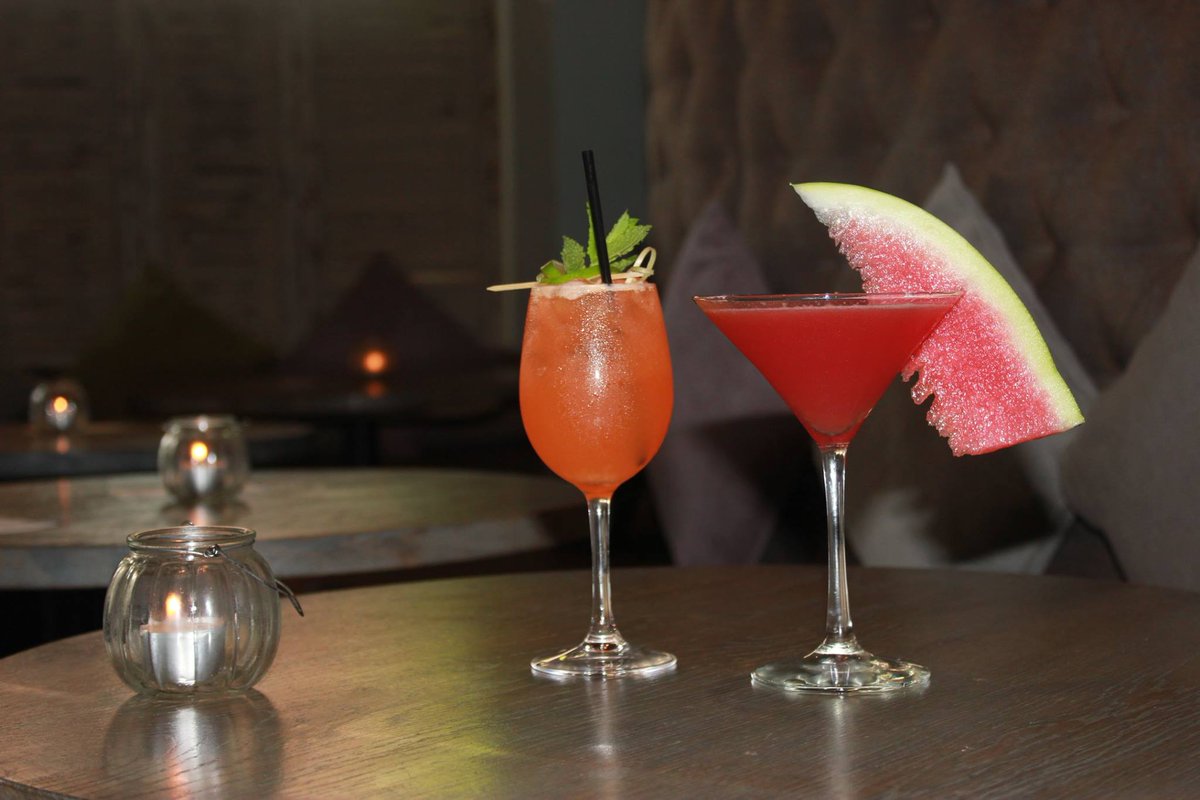 thaipadoxted's tweet photo. Welcoming warmer days with our two new featured #summercocktails Mandarin Beauty and Watermelon Delight.#thaipadoxted http://t.co/uebCQhk017