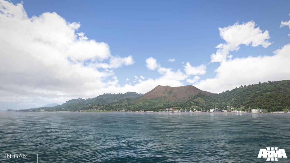 ArmaPlatform's tweet image. Tanoa! Fresh screens of the South Pacific archipelago featured in #Arma3's upcoming expansion! arma3.com/tanoa