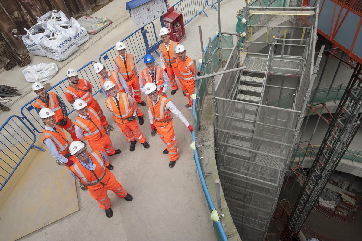 Bechtel's tweet photo. Thrilled to host fellow Global Cities Business Alliance members on a #Crossrail visit today #GCBA15 #smartcities http://t.co/PnKOcuCl6w