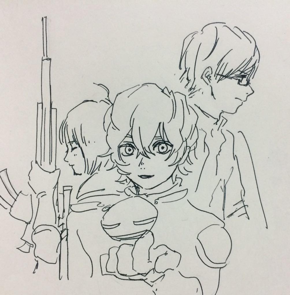 だいぶまえに資料なんも見ないでうろ覚えで描いたやつ出てきた 