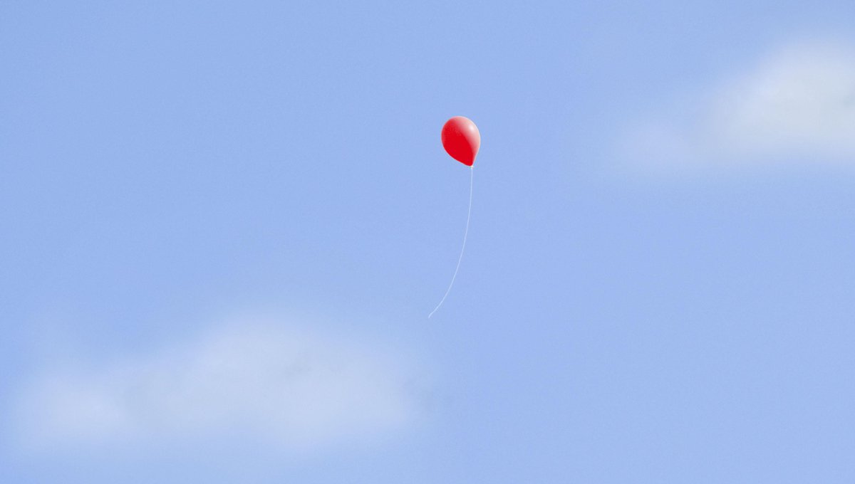TheOnion's tweet image. God Scores Another Free Balloon Some Dumb Kid Let Go Of