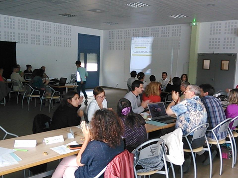 Grosse journée de travail autour du programme EDD de la ville de <a href="/MairieTarbes/">Mairie de Tarbes</a>. Belle dynamique !